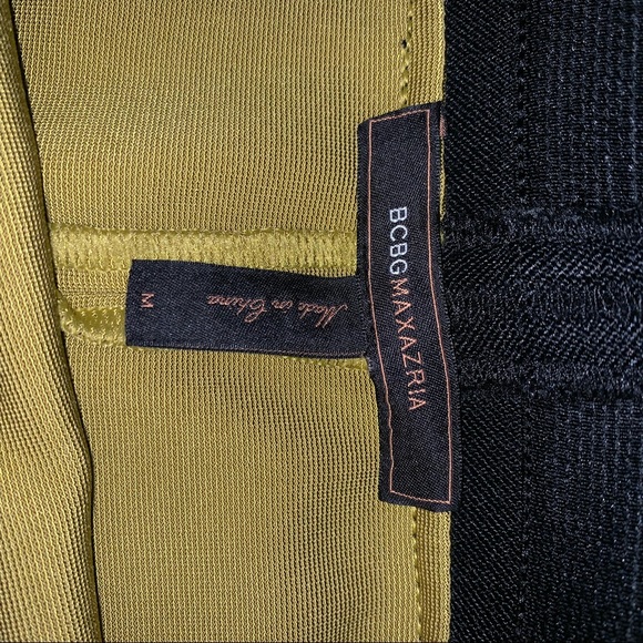 BCBG MaxAzria bandage Green stretch pencil skirt - Picture 3 of 7